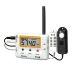 Wireless temp - Humidity Data Loggers for museums also monitoring cumulative luminance and UV - RTR-574 Temperature: 0 to 55°C