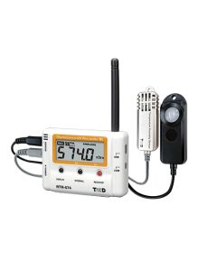 Wireless temp - Humidity Data Loggers for museums also monitoring cumulative luminance and UV - RTR-574-S Temperature: -25 to 70°C