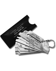 7 Piece Fillet Weld Set – 1/8" to 1"