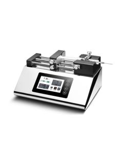 Syringe pump with infusion / withdrawal mode