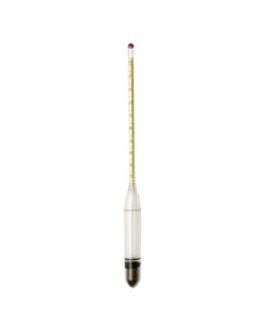 Polycarbonate Hydrometer with Certificate – Shatter-Resistant Density Measurement