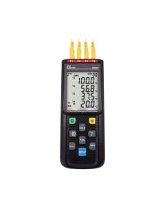 SP800024JKTE Multi-Channel Thermocouple Data Logger for Concrete Hardening Temperature Tracking (4 Inputs, Type-K)