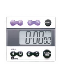 SP810015-0 Multi-Channel Timer with Audible Alarms for Parallel Process Monitoring