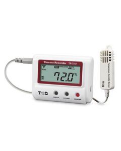 Wide range wireless temperature and humidity data logger