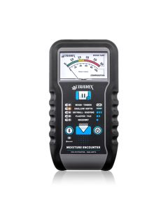 Tramex ME5 Moisture Meter for Wood, Drywall and Building Materials Inspection (Pinless, 0–100 Scale)