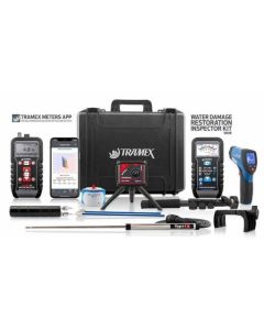 Tramex WDIK Water Damage Monitoring Kit for Floors, Walls, and Ceilings in Restoration Projects